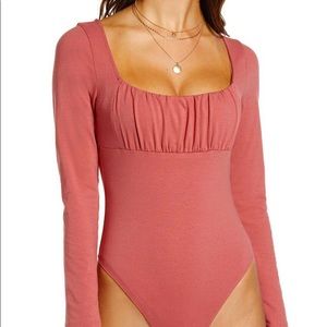 Ruched Bodysuit